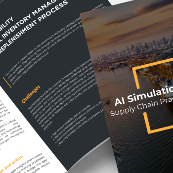 [eBook] AI Simulation in Action: Supply Chain Practical Applications